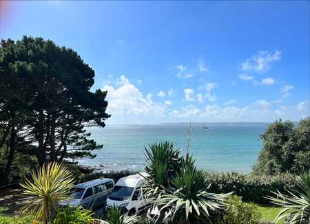 Beach Views from Coastguards, a beautiful seaview property in Falmouth, Cornwall